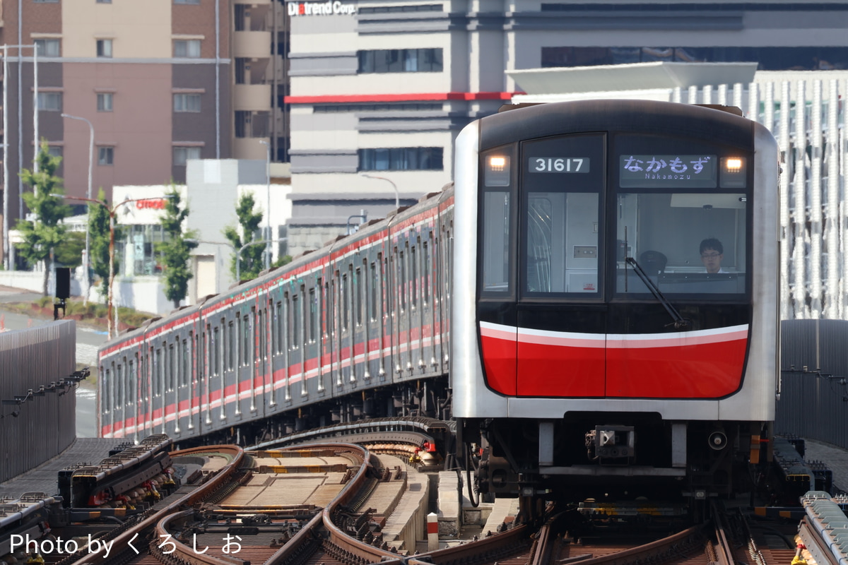 大阪市高速電気軌道 中百舌鳥検車場 30000系 31617F
