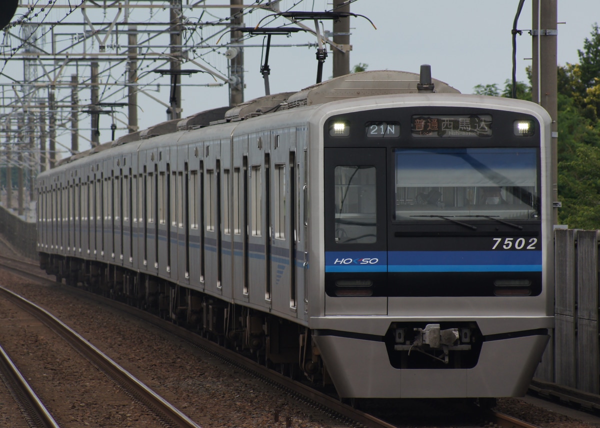 北総鉄道 印旛車両基地 7500形 7502F