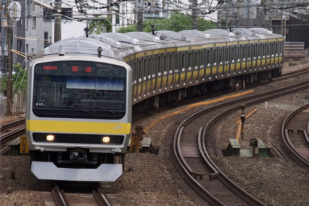 JR東日本 三鷹車両センター E231系 ミツB10編成