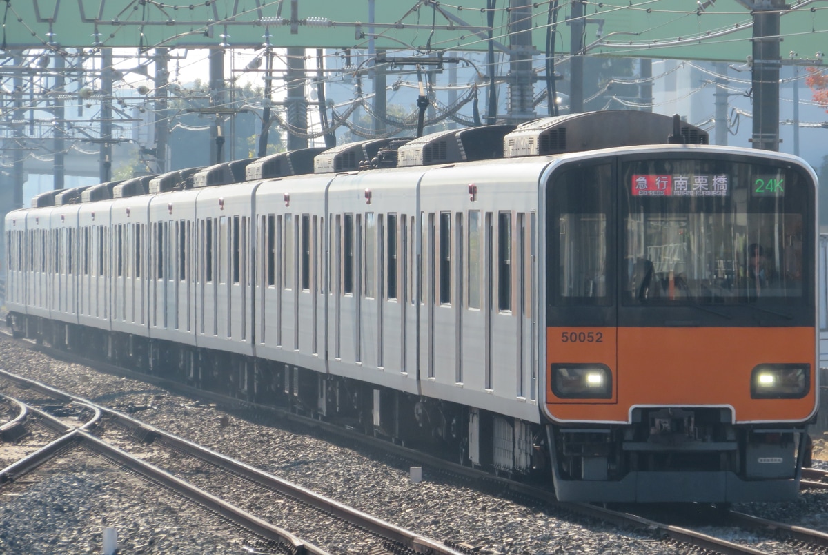 東武鉄道 南栗橋車両管区本所 50050型 51052F
