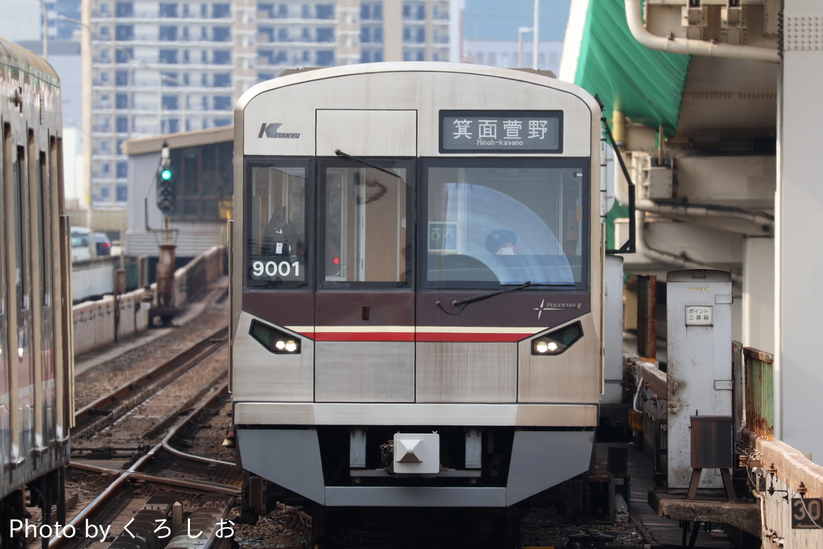 北大阪急行電鉄 桃山台車庫 9000形 9001F