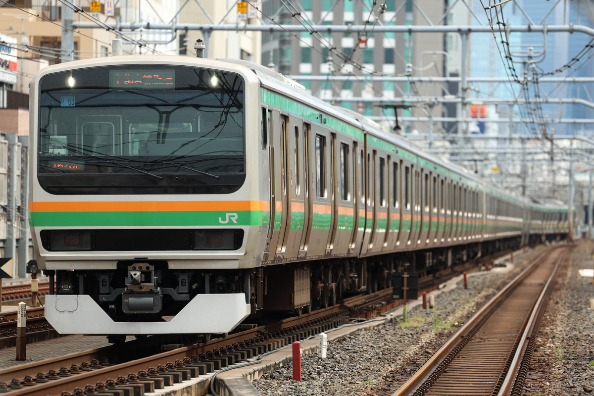 JR東日本 小山車両センター E231系 ヤマU53編成
