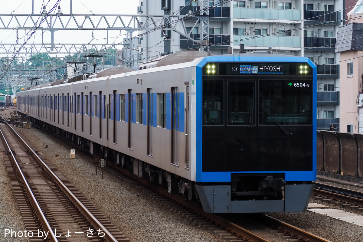 東京都交通局 志村車両検修場 6500形 6504F