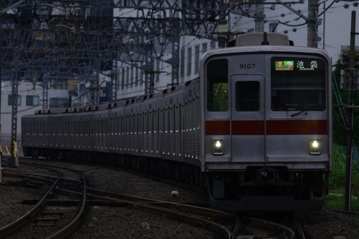 東武鉄道 森林公園検修区 9000系 9107F