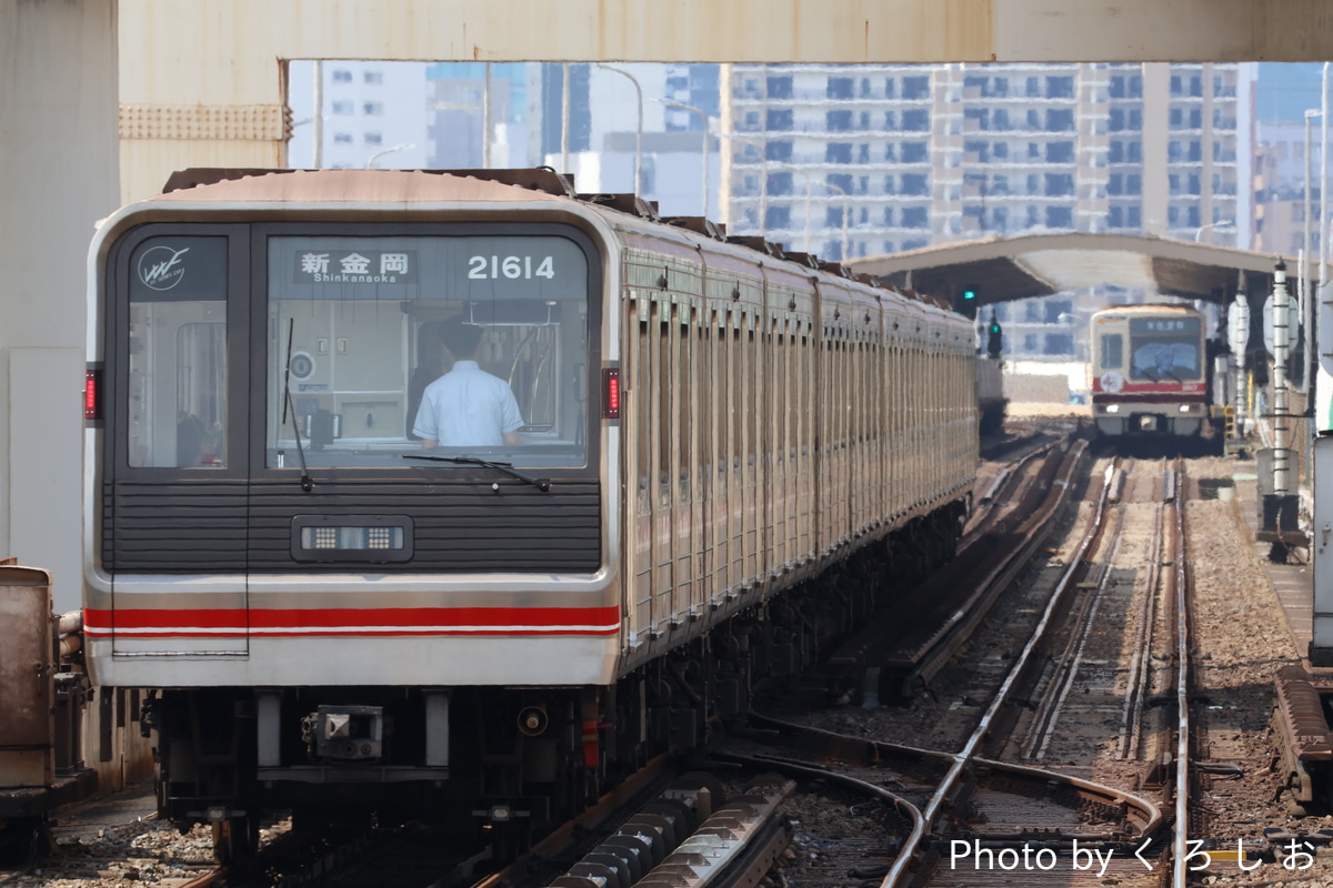 大阪市高速電気軌道 中百舌鳥検車場 21系 21614F