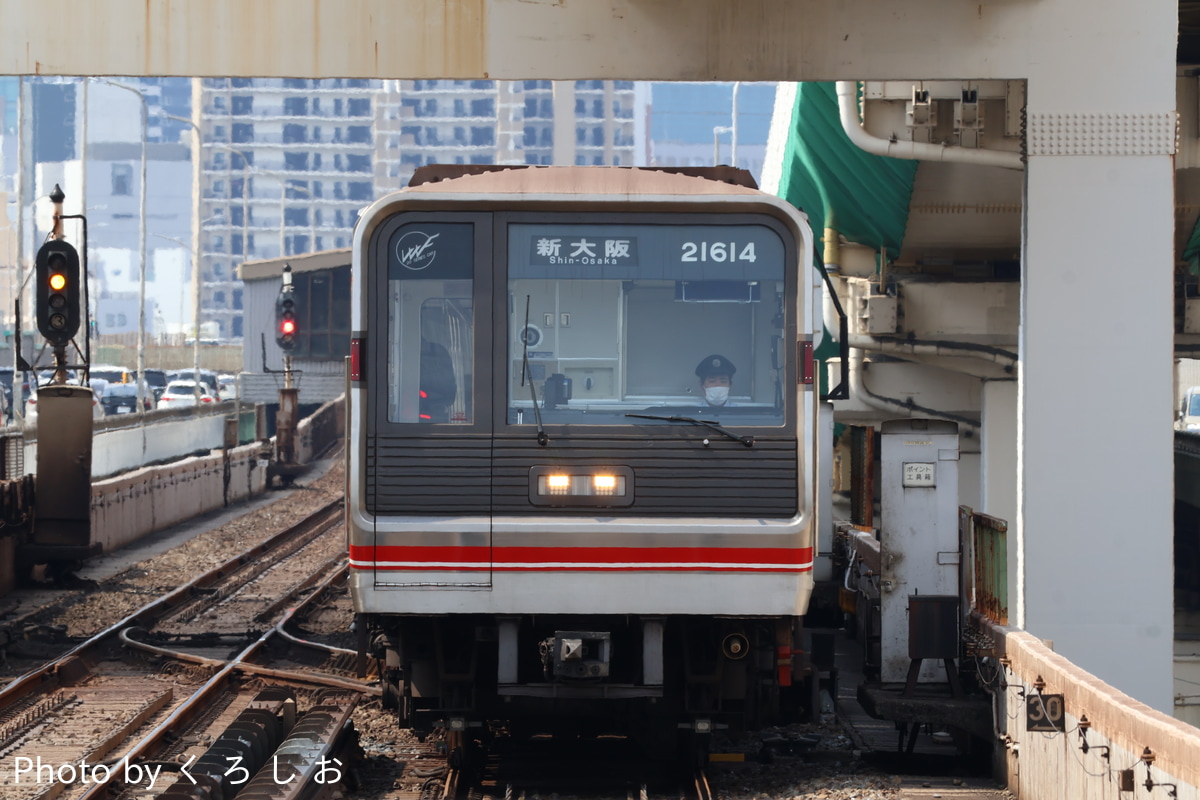 大阪市高速電気軌道 中百舌鳥検車場 21系 21614F