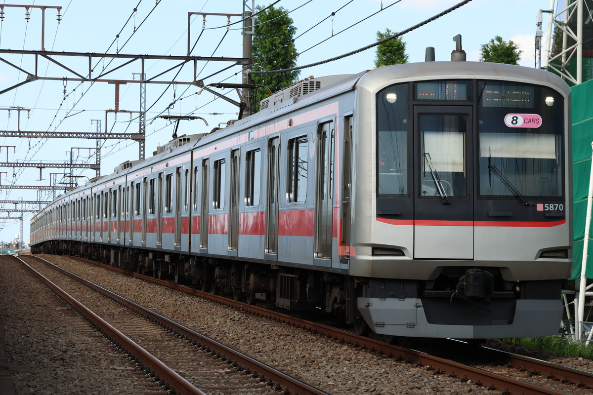 東急電鉄 元住吉検車区 5050系 5170F