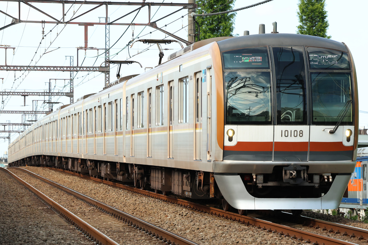 東京メトロ 和光検車区 10000系 10108F