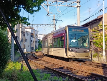 阪堺電気軌道 我孫子道車庫 1001形 1002