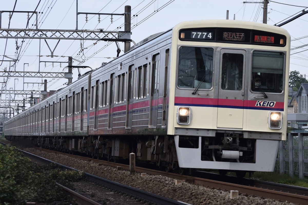 京王電鉄 若葉台検車区 7000系 7724F