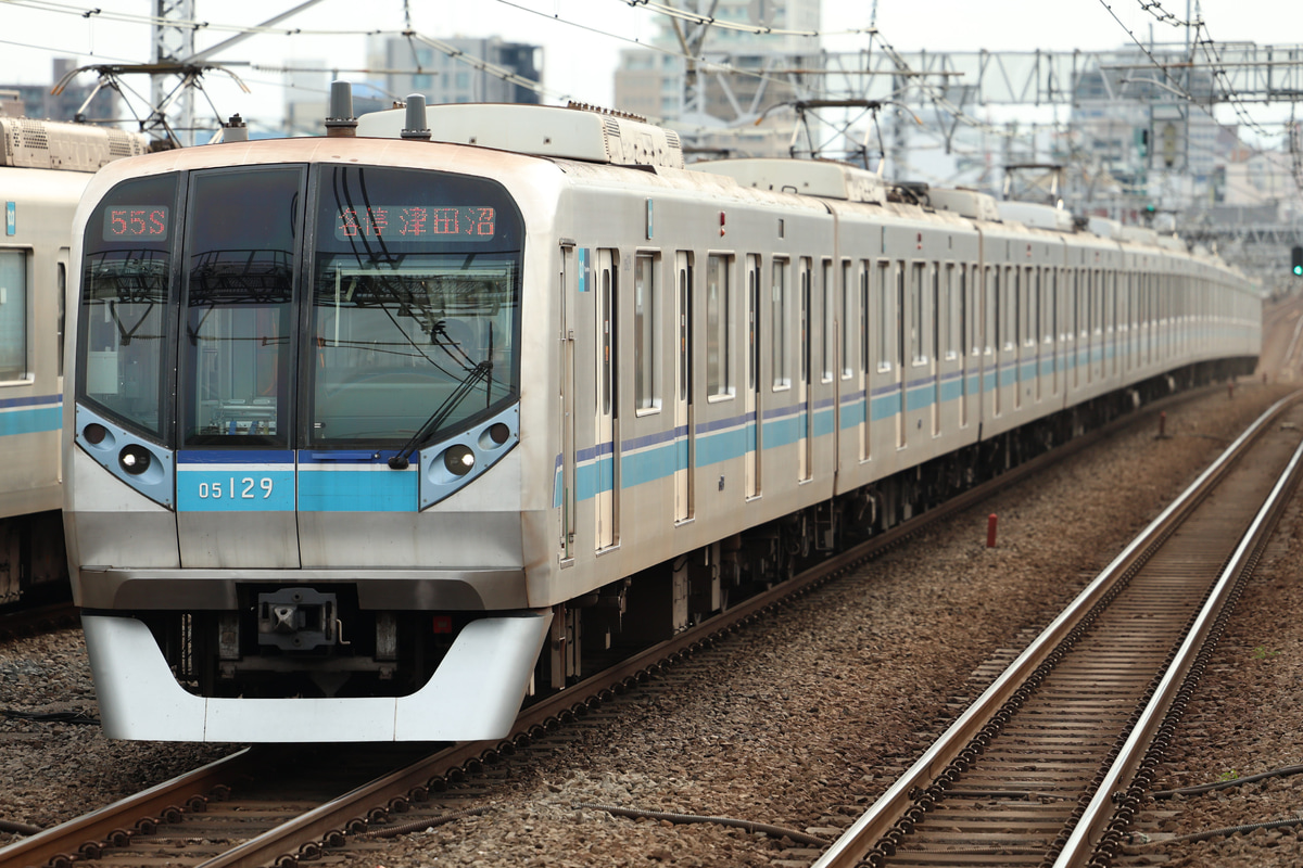 東京メトロ 深川検車区 05系 05-129F