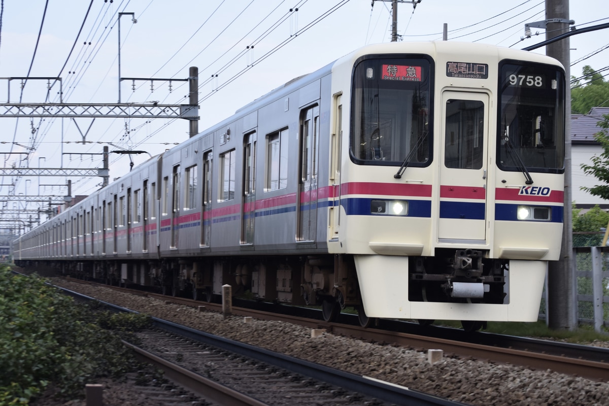 京王電鉄 若葉台検車区 9000系 9708F