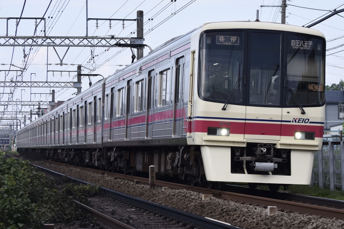 京王電鉄 若葉台検車区 8000系 8728F