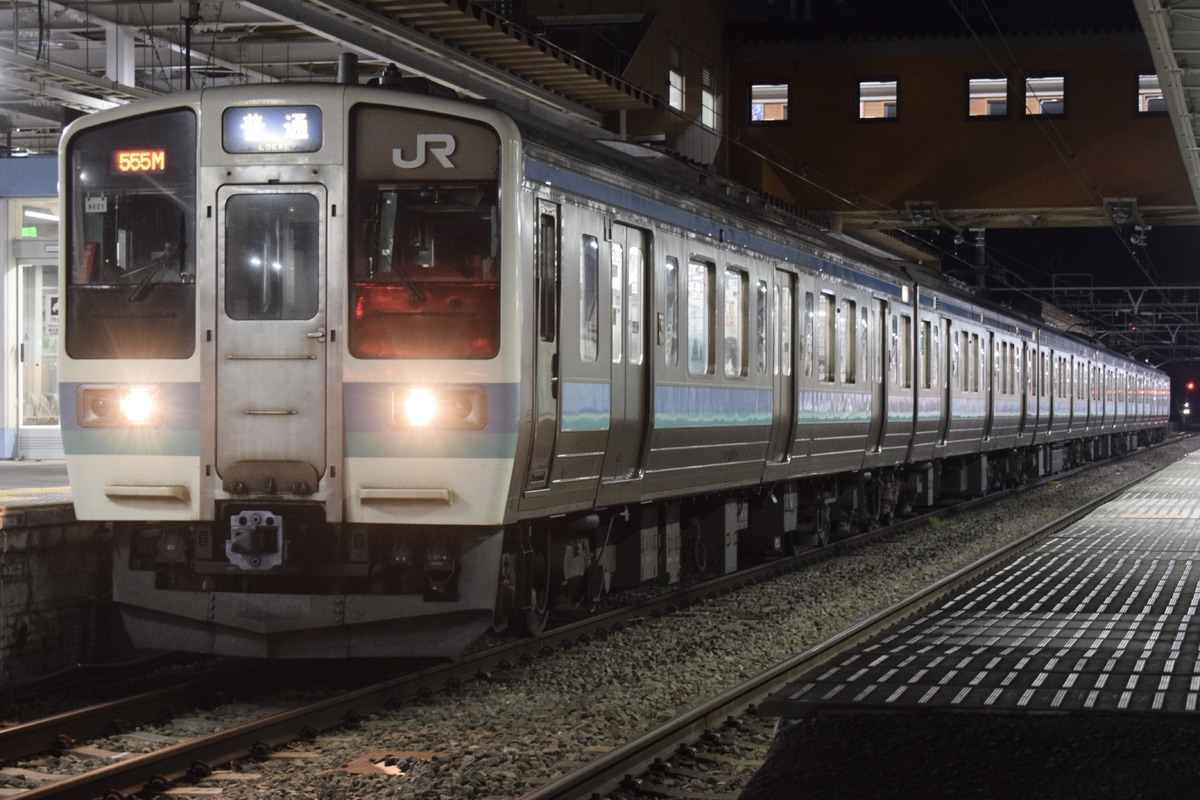 JR東日本 長野総合車両センター 211系 ナノN601編成