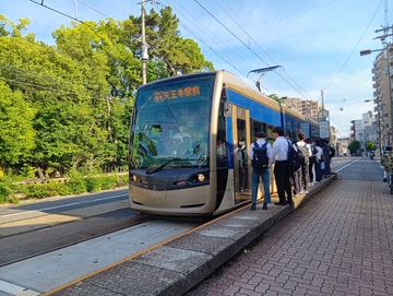 阪堺電気軌道 我孫子道車庫 1001形 1003