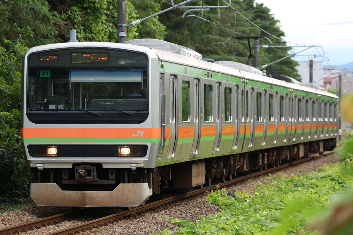 JR東日本 川越車両センター E231系 ハエ41編成