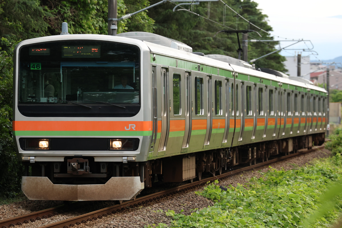 JR東日本 川越車両センター E231系 ハエ46編成
