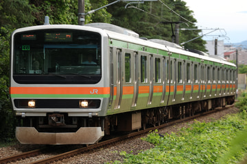 JR東日本E231系ハエ46編成を不明で撮影した画像
