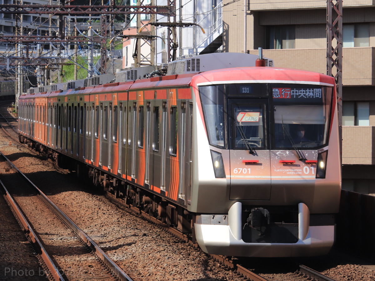 東急電鉄 長津田検車区鷺沼車庫 6000系 6101F