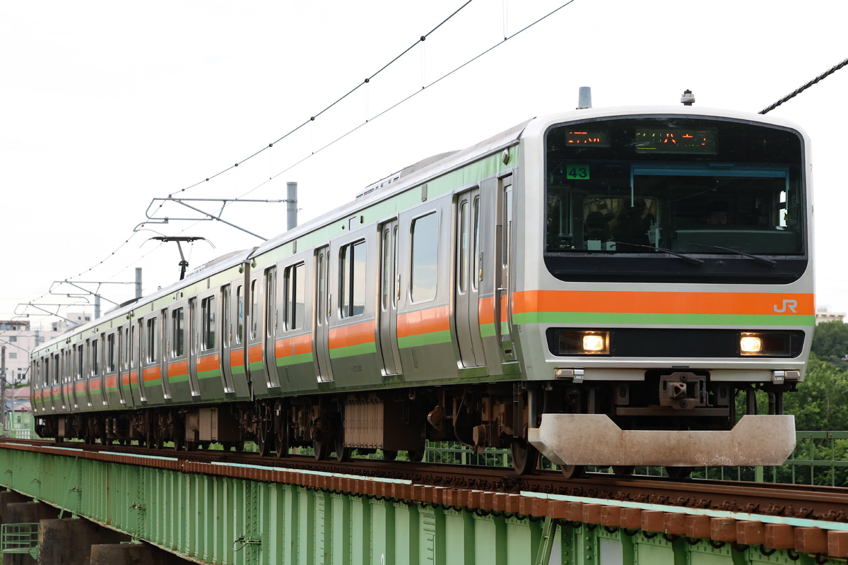 JR東日本 川越車両センター E231系 ハエ43編成
