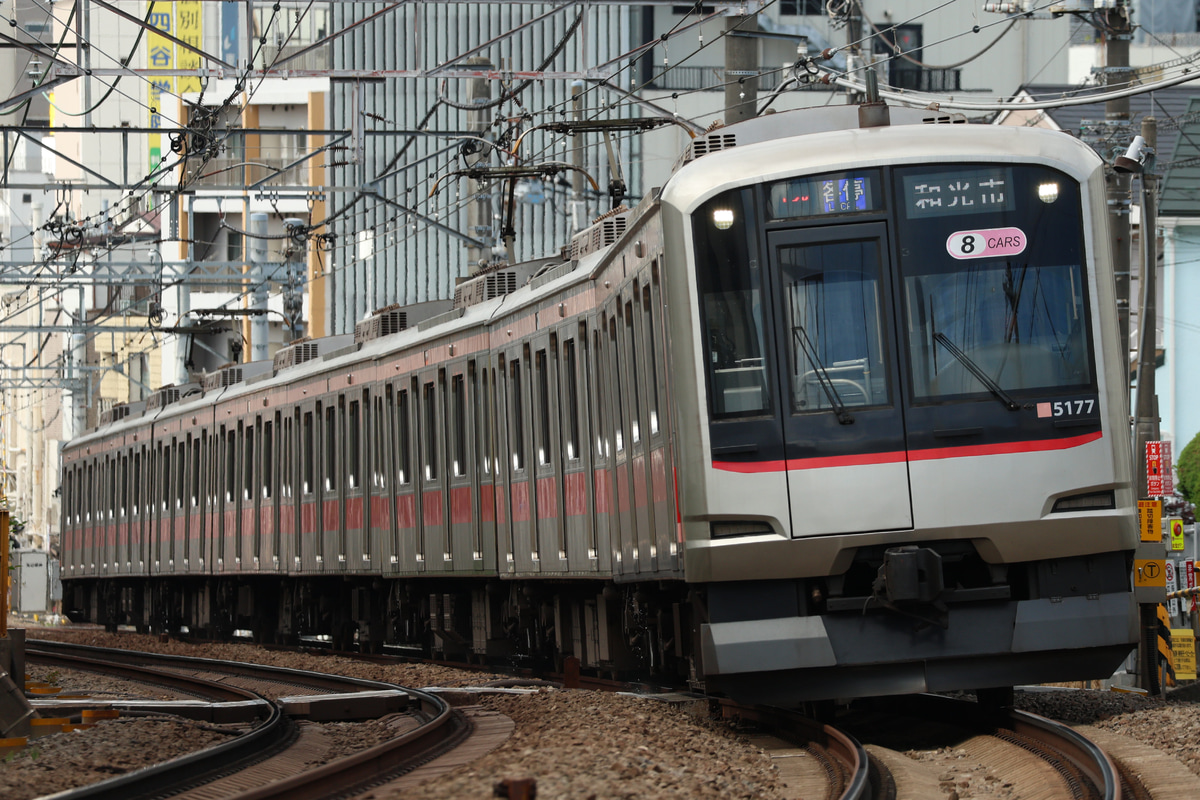 東急電鉄 元住吉検車区 5050系 5177F