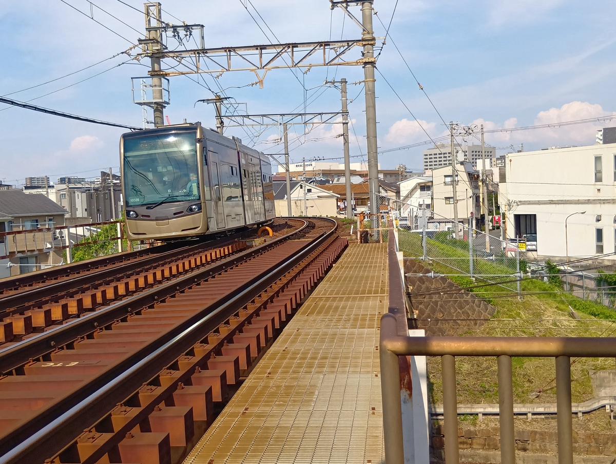 阪堺電気軌道 我孫子道車庫 1001形 1002