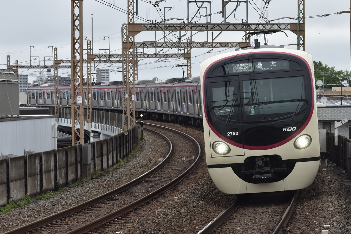 京王電鉄 若葉台検車区 2000系 2702F