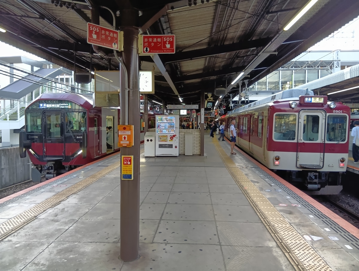 近畿日本鉄道 東花園検車区 8000系 FL02