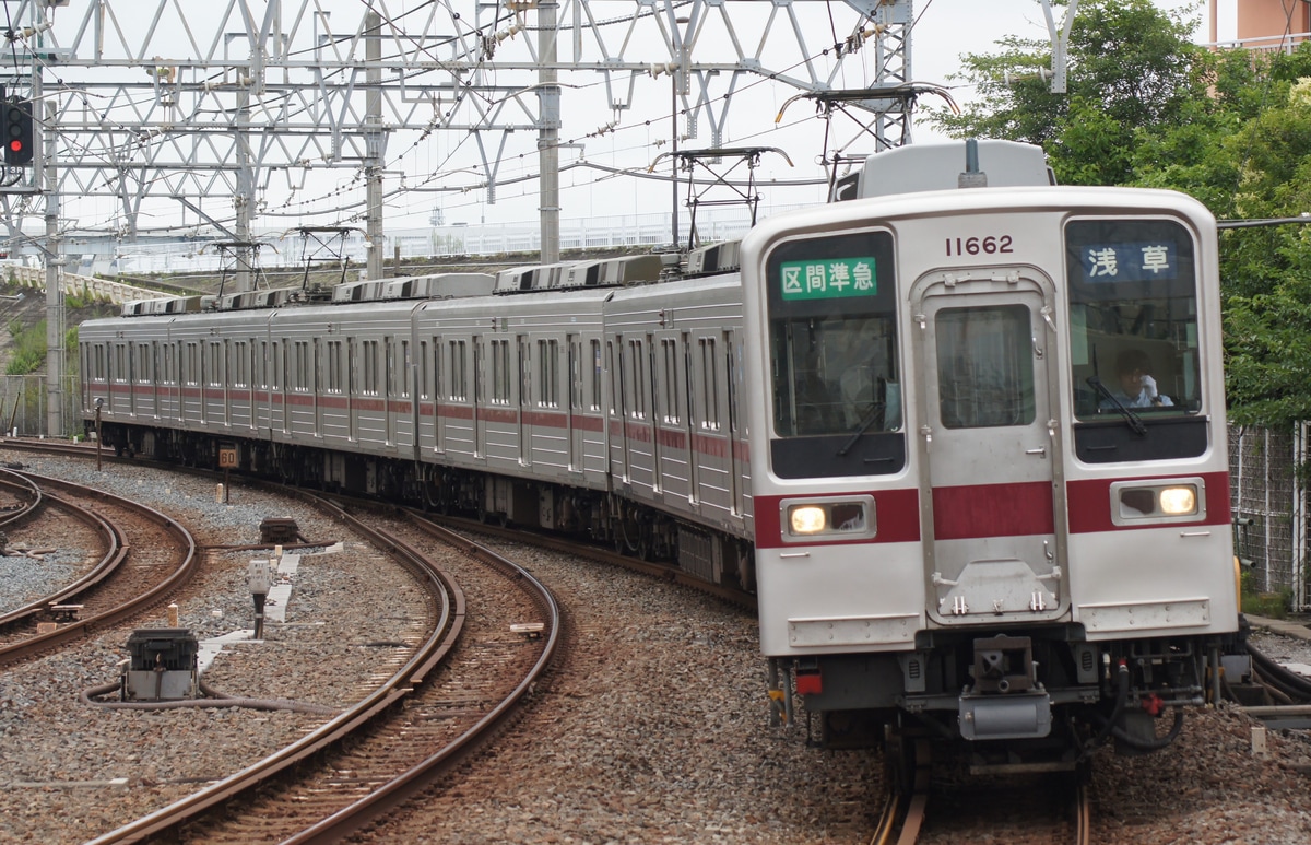 東武鉄道 南栗橋車両管区春日部支所 10050型 11662F