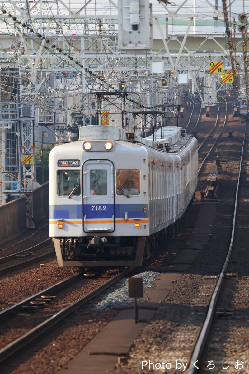南海電気鉄道 住ノ江検車区 7100系 7181F