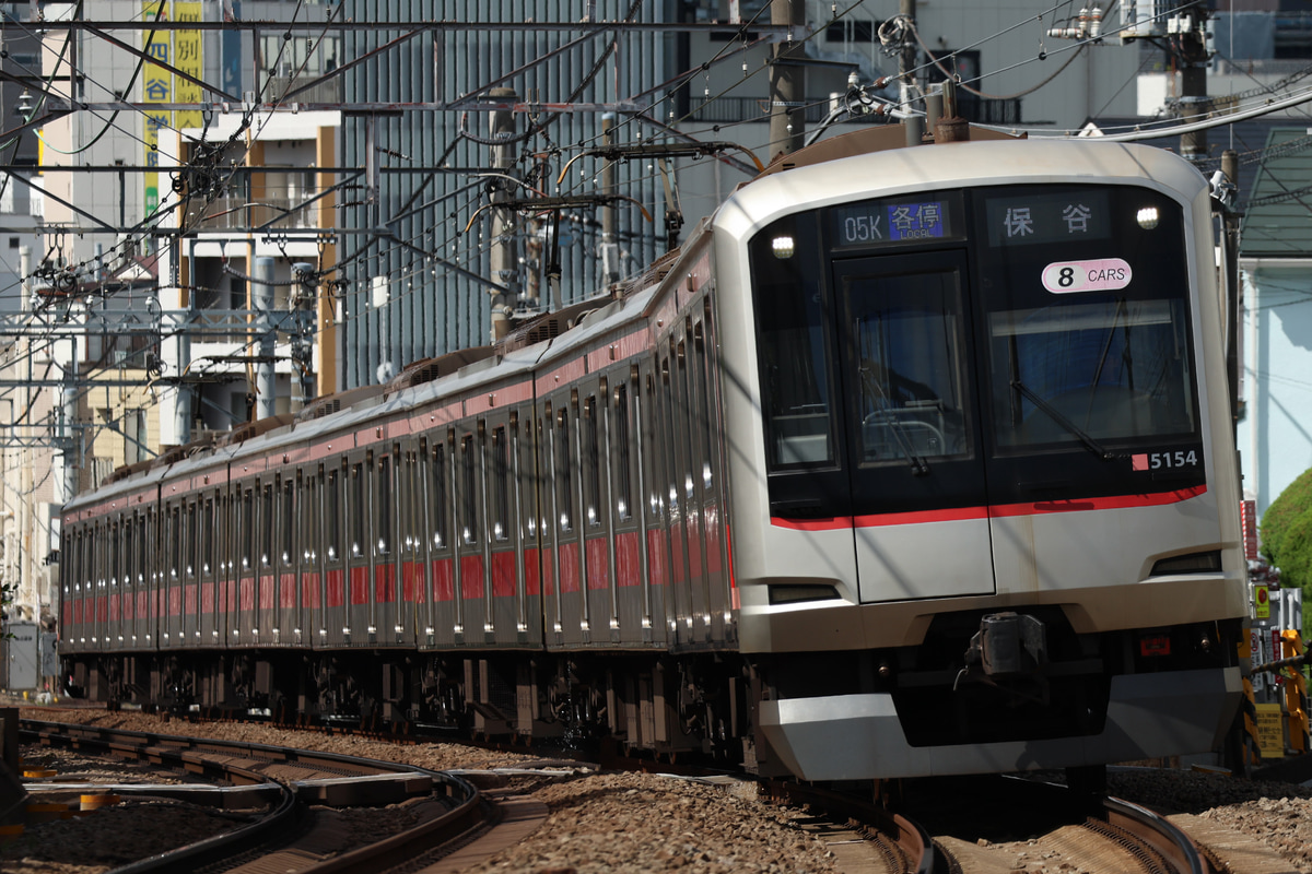 東急電鉄 元住吉検車区 5050系 5154F