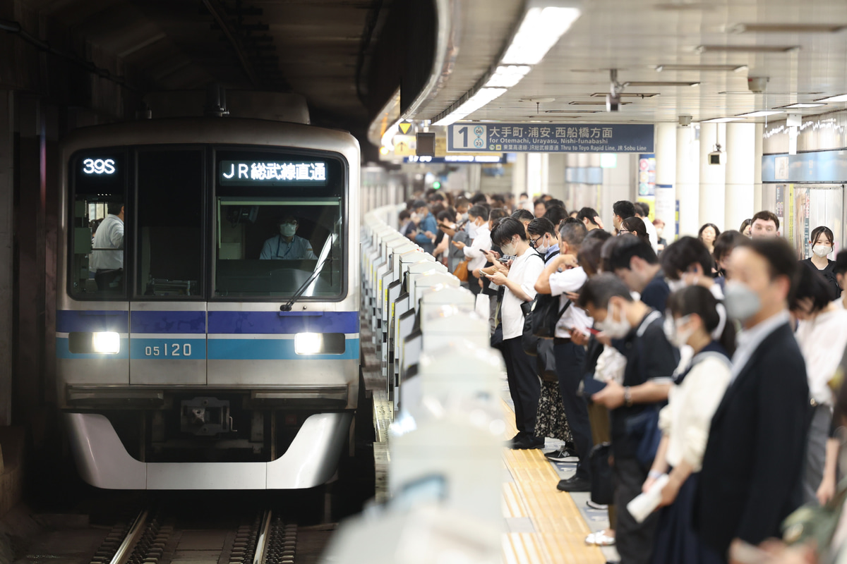 東京メトロ 深川検車区 05系 05-120F