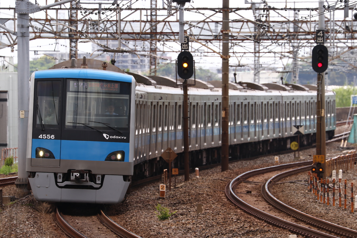 小田急電鉄 喜多見検車区 4000形 4056編成