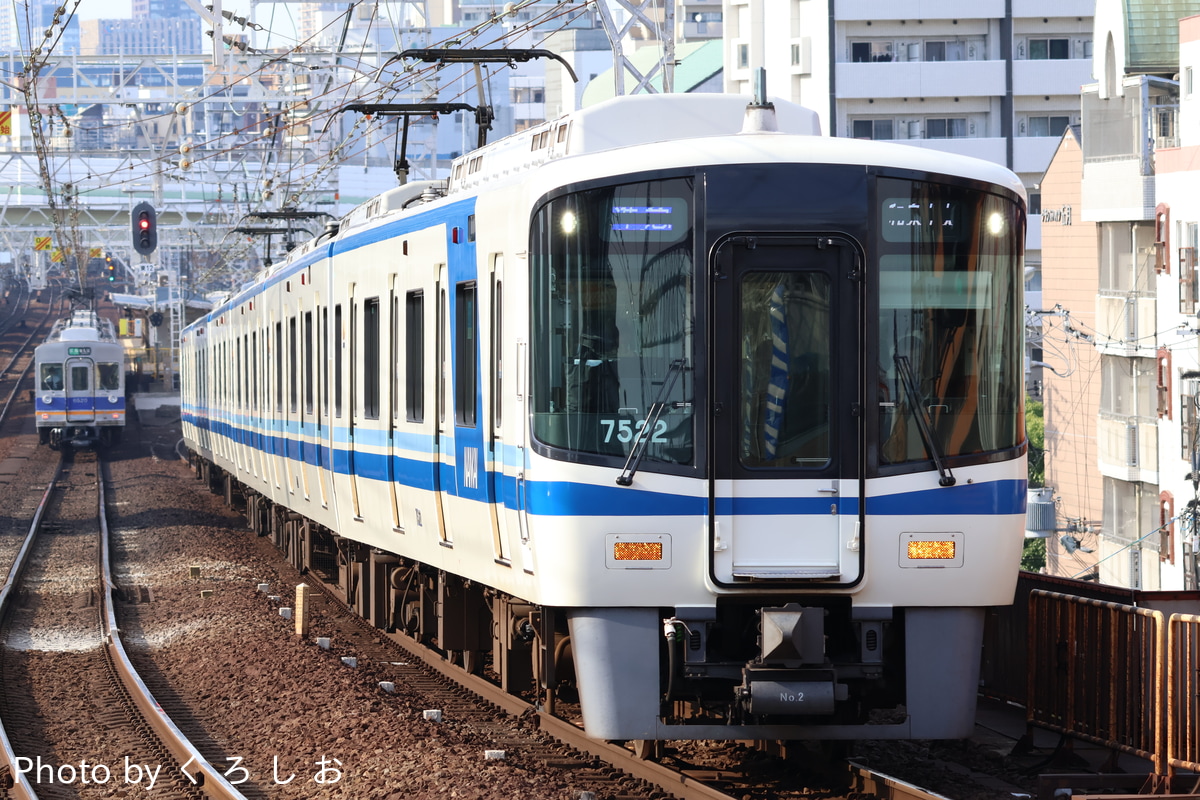 南海電気鉄道 光明池検車区 7020系 7521F