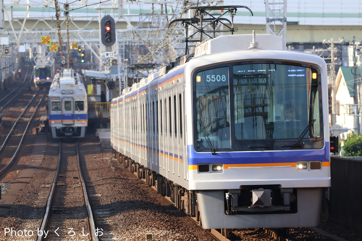 南海電気鉄道 光明池検車区 5000系 5507F