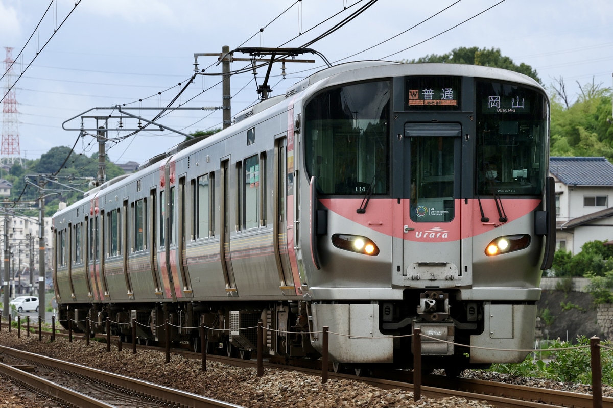 JR西日本 下関総合車両所岡山電車支所 227系 L14編成