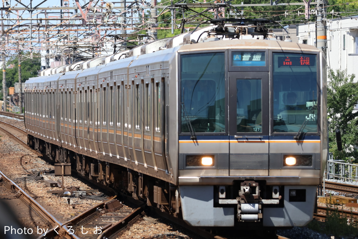JR西日本 網干総合車両所明石支所 207系 T27編成