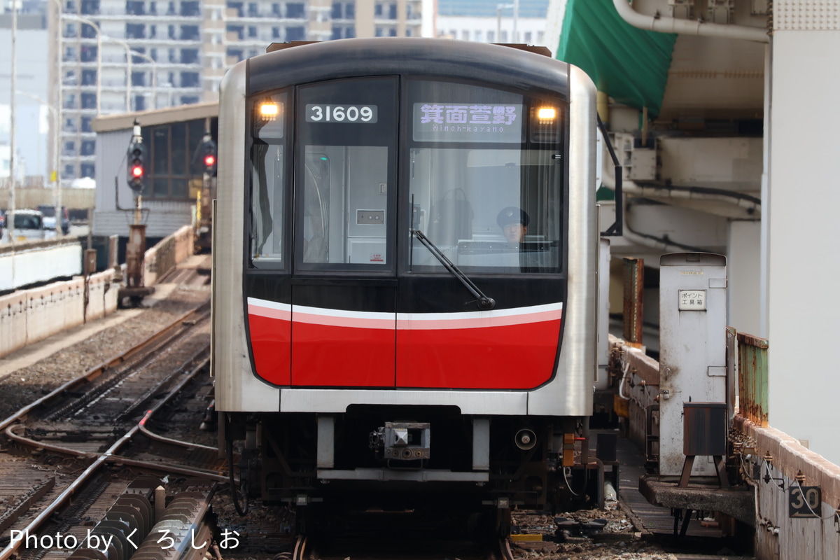 大阪市高速電気軌道 中百舌鳥検車場 30000系 31609F