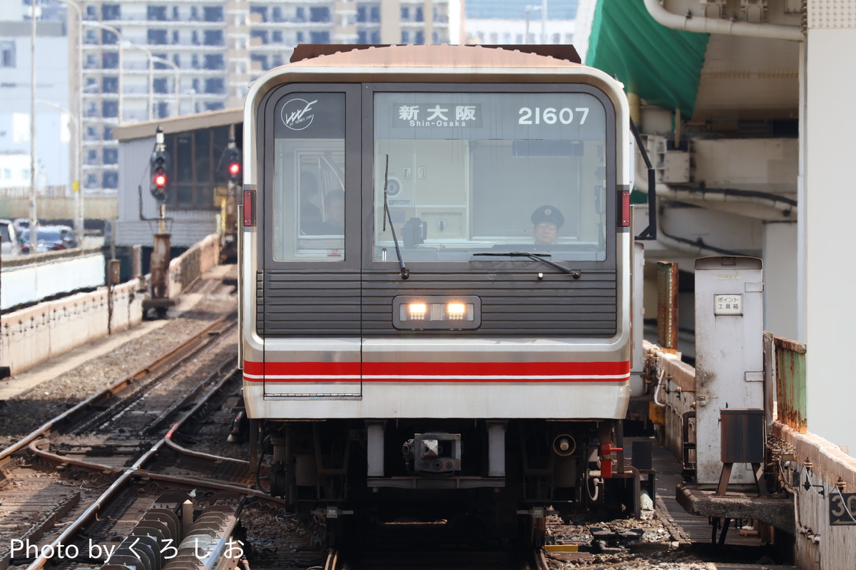 大阪市高速電気軌道 中百舌鳥検車場 21系 21607F