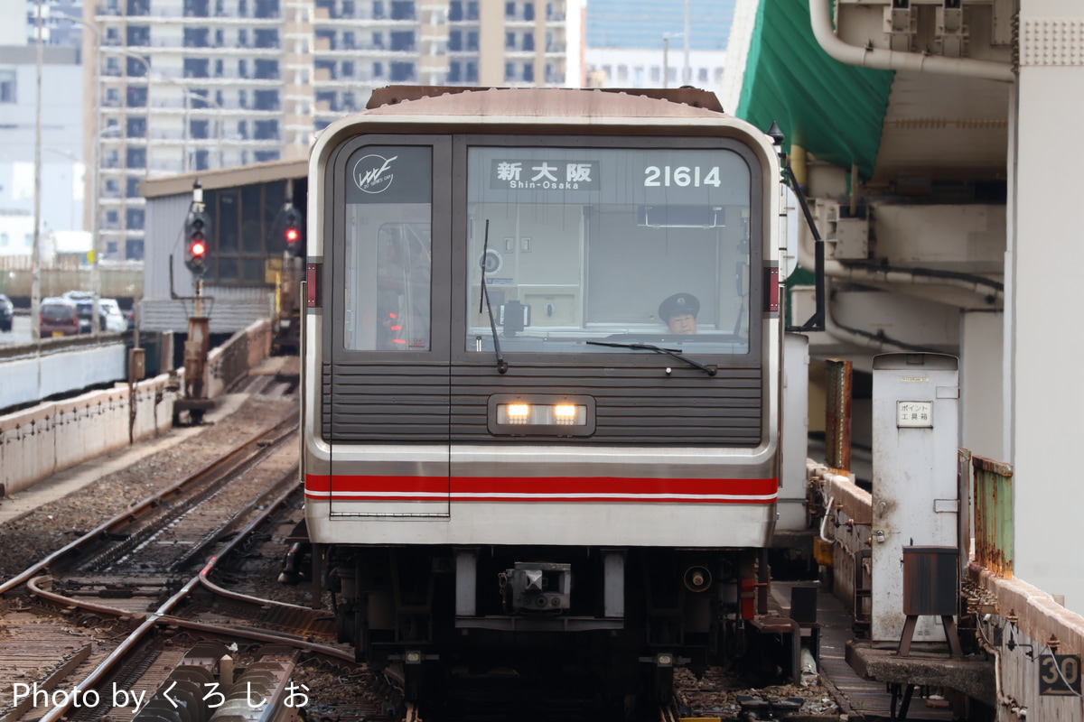 大阪市高速電気軌道 中百舌鳥検車場 21系 21614F