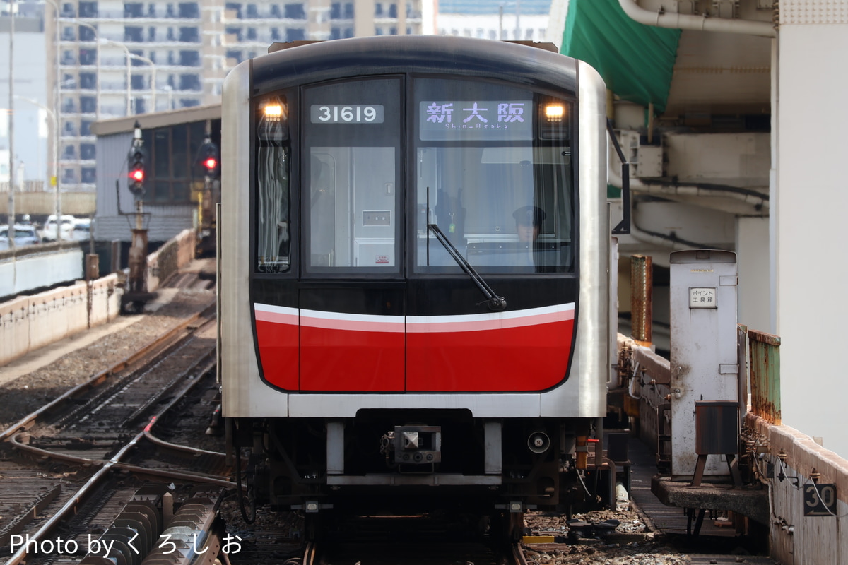 大阪市高速電気軌道 中百舌鳥検車場 30000系 31619F