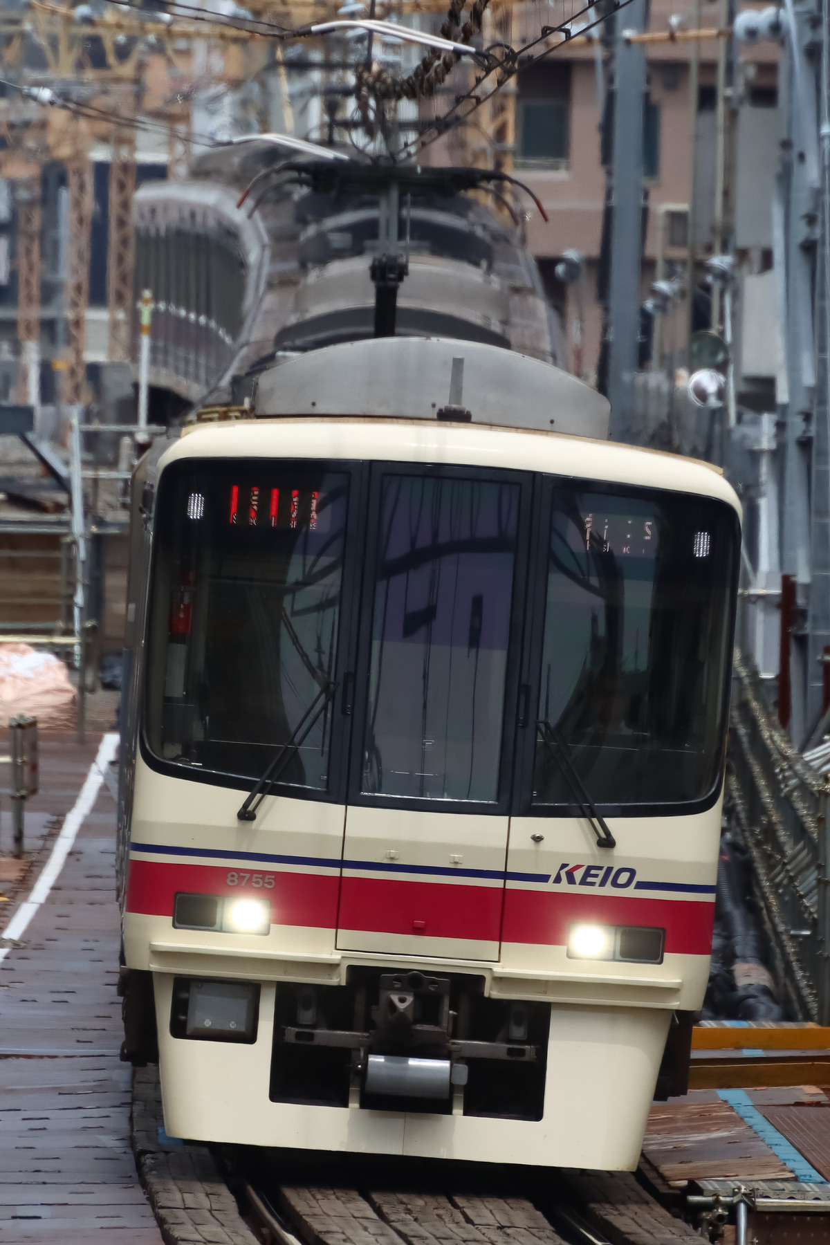 京王電鉄 若葉台検車区 8000系 8705f