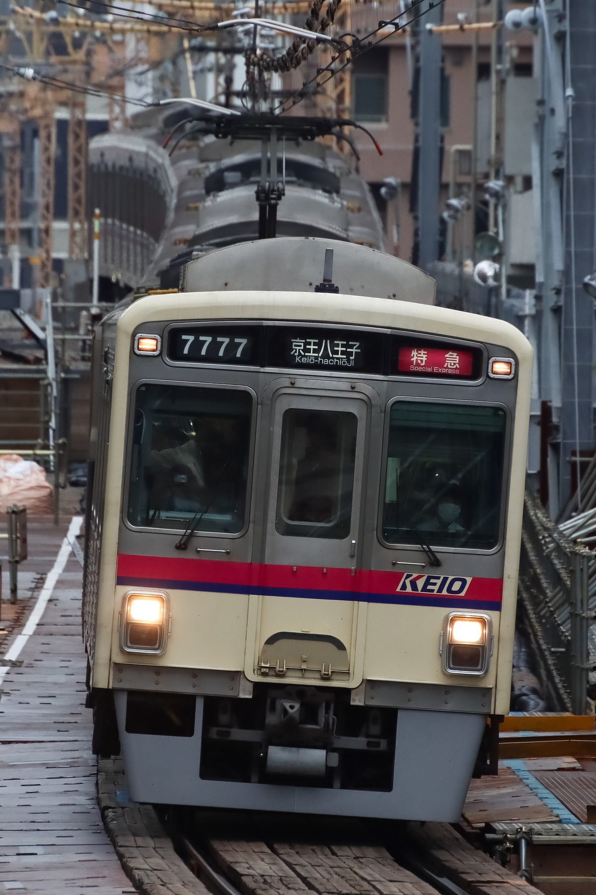 京王電鉄 若葉台検車区 7000系 7727f