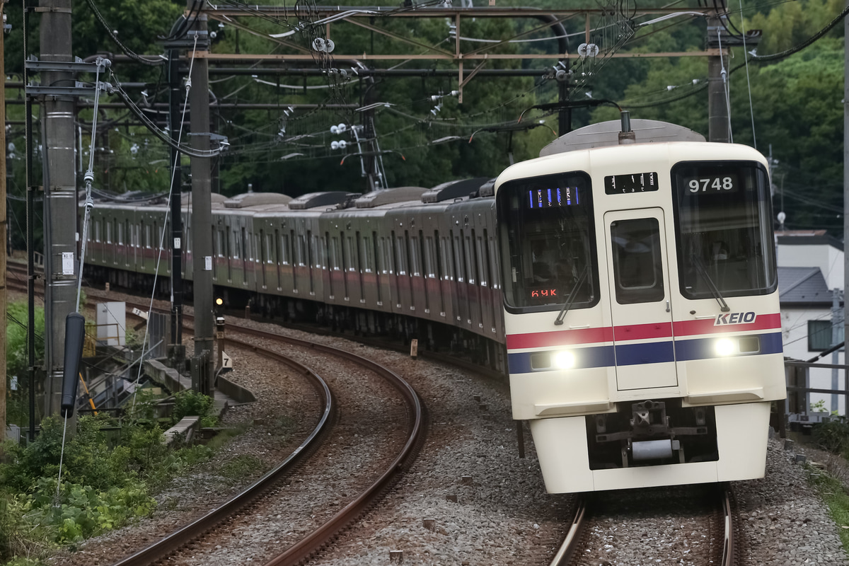 京王電鉄 若葉台検車区 9000系 9748f