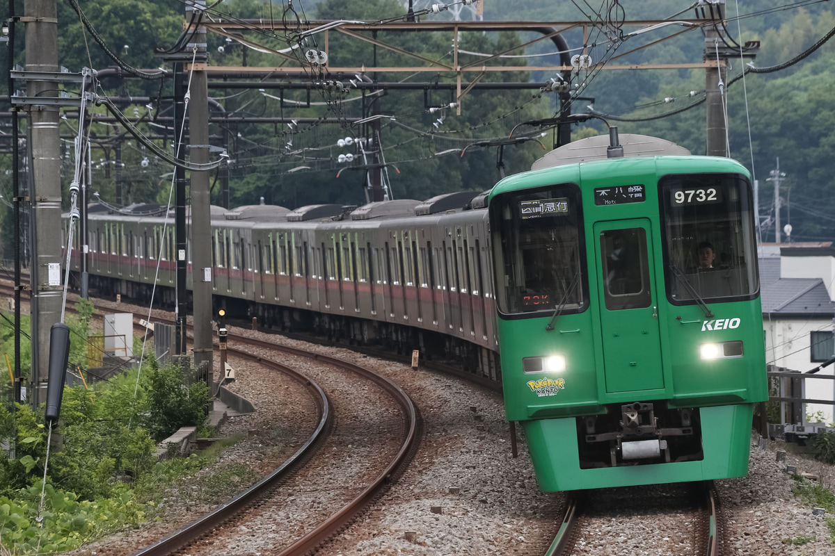京王電鉄 若葉台検車区 9000系 9732f