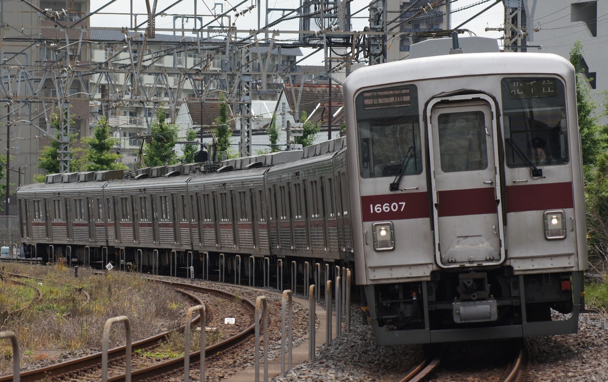 東武鉄道 南栗橋車両管区春日部支所 10000型 11607F