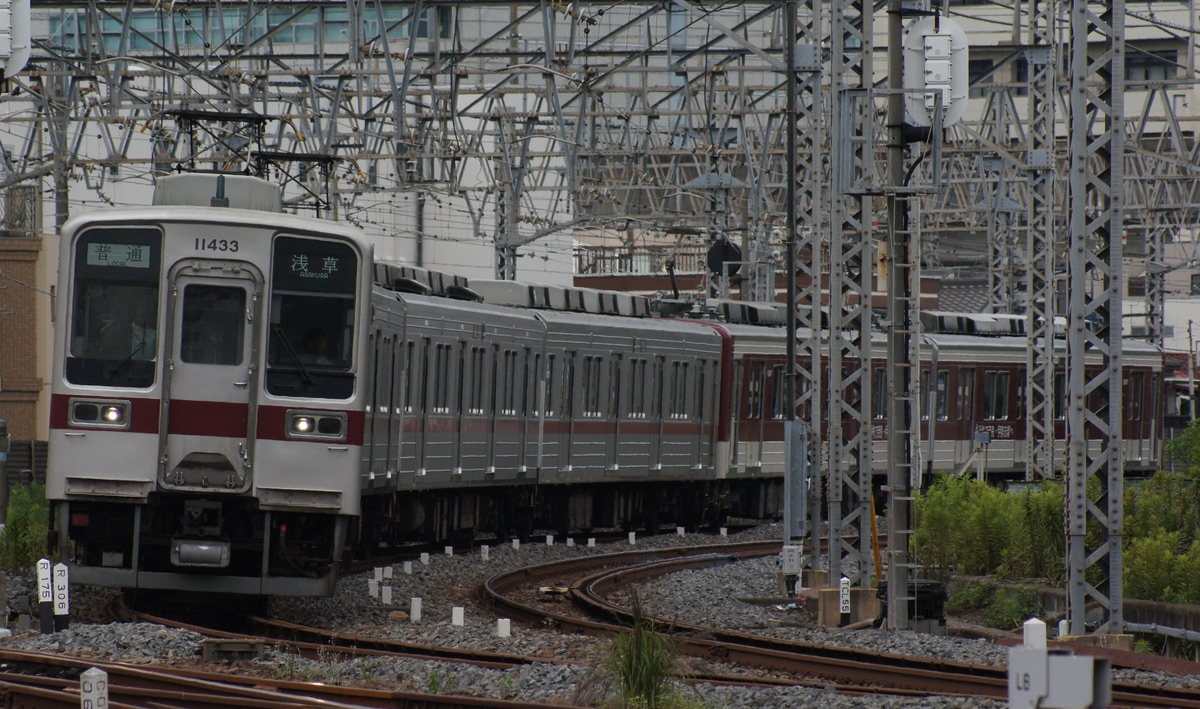 東武鉄道 南栗橋車両管区春日部支所 10030系 11267F+11433F