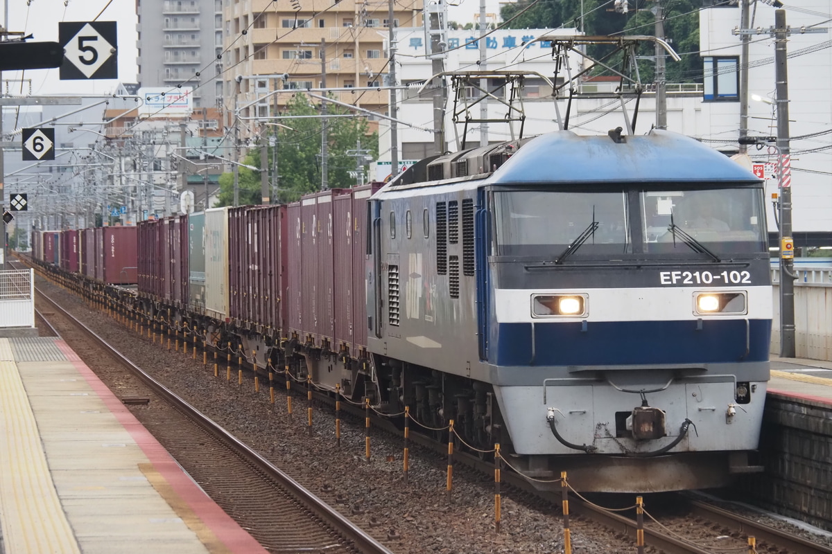 JR貨物 岡山機関区 EF210 102