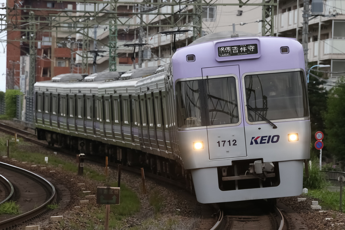 京王電鉄 富士見ヶ丘検車区 1000系 1712f
