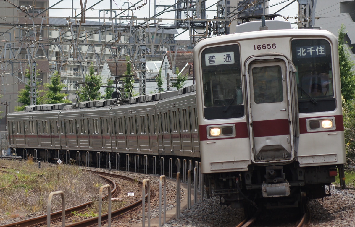 東武鉄道 南栗橋車両管区春日部支所 10050型 11658F